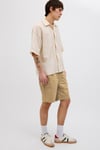 Jack & Jones Pants Studio Jpstjaıden Relaxed Fit Normal Bel Erkek Short 12274983 BEJ-BEJ