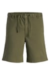 Jack & Jones Pants Studio Jpstjaıden Relaxed Fit Normal Bel Erkek Short 12274983 Haki-Haki