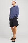Jack & Jones Pants Studio Jpstjaıden Relaxed Fit Normal Bel Erkek Short 12274983 SİYAH