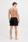 Jack & Jones Pants Studio Jpstmaui Regular Fit Logolu Bağlamalı Erkek Mayo Short 12272799 SİYAH