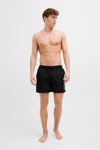 Jack & Jones Pants Studio Jpstmaui Regular Fit Logolu Bağlamalı Erkek Mayo Short 12272799 SİYAH