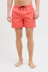 Jack & Jones Pants Studio Jpstmaui Regular Fit Logolu Bağlamalı Erkek Mayo Short 12272799 KORAL