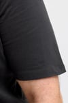 Jack & Jones Plus Büyük Beden Pamuklu Regular Fit Bisiklet Yaka Erkek T Shirt 12289683 SİYAH