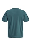 Jack & Jones Plus Jjgrayson Pamuklu Regular Fit Baskılı Bisiklet Yaka Erkek T Shirt 12294514 YEŞİL