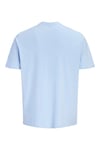 Jack & Jones Plus Jprblakevin Pamuklu Standart Fit Logolu Erkek T Shirt 12298340 MAVİ