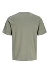 Jack & Jones Plus Jprblakevin Pamuklu Standart Fit Logolu Erkek T Shirt 12298340 HAKİ