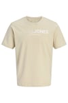 Jack & Jones Plus Jprblaneo % 100 Pamuk Normal Kesim Baskılı Bisiklet Yaka Erkek T Shirt 12298342 Olive