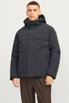 Jack & Jones Premium Jprblawave Suya Dayanıklı Regular Fit Kapüşonlu Erkek Mont 12259457 KOYU LACIVERT