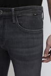 Jake Pamuklu Normal Bel Dar Paça Jeans Erkek Kot Pantolon 00422A1743 SİYAH