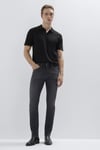 Jake Pamuklu Normal Bel Dar Paça Jeans Erkek Kot Pantolon 00422A1743 SİYAH