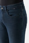 Jake Pamuklu Skinny Fit Dar Paça Jeans Erkek Kot Pantolon 0042227245 MAVİ-SİYAH