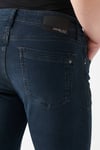 Jake Pamuklu Skinny Fit Dar Paça Jeans Erkek Kot Pantolon 0042227245 MAVİ-SİYAH