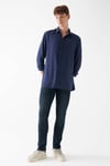 Jake Pamuklu Skinny Fit Dar Paça Jeans Erkek Kot Pantolon 0042227245 MAVİ-SİYAH