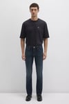 Jake Pamuklu Skinny Fit Daralan Paça Jeans Erkek Kot Pantolon 0042289339 KOYU LACIVERT