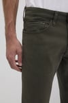 Jake Pamuklu Skinny Fit Daralan Paça Jeans Erkek Kot Pantolon 0042290685 KOYU YEŞİL