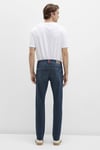 Jake Pamuklu Skinny Fit Normal Bel Dar Paça Jeans Erkek Kot Pantolon 0042290832 KOYU MAVİ