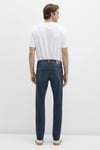 Jake Pamuklu Skinny Fit Normal Bel Dar Paça Jeans Erkek Kot Pantolon 0042290832 KOYU MAVİ
