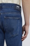 Jake Pamuklu Skinny Fit Normal Bel Dar Paça Jeans Erkek Kot Pantolon 0042290387 KOYU MAVİ
