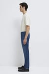 Jake Pamuklu Skinny Fit Normal Bel Dar Paça Jeans Erkek Kot Pantolon 0042290387 KOYU MAVİ