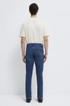 Jake Pamuklu Skinny Fit Normal Bel Dar Paça Jeans Erkek Kot Pantolon 0042290387 KOYU MAVİ