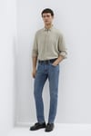 Jake Pamuklu Skinny Fit Normal Bel Jeans Erkek Kot Pantolon 00422A1728 MAVİ