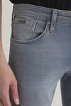Jake Skinny Fit Normal Bel Dar Paça Jeans Erkek Kot Pantolon 0042289558 GRİ