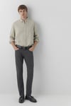 Jake Skinny Fit Normal Bel Dar Paça Jeans Erkek Kot Pantolon 00422A4093 ANTRASİT