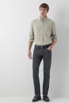 Jake Skinny Fit Normal Bel Dar Paça Jeans Erkek Kot Pantolon 00422A4093 ANTRASİT