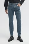 Jake Skinny Normal Bel Dar Paça Jeans Erkek Kot Pantolon 0042286546 MAVİ