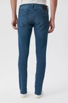 James Pamuklu Normal Bel Skinny Dar Paça Jeans Erkek Kot Pantolon 0042485186 KOYU MAVİ