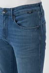 James Pamuklu Normal Bel Skinny Dar Paça Jeans Erkek Kot Pantolon 0042485186 KOYU MAVİ