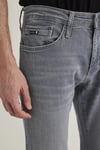 James Pamuklu Skinny Fit Normal Bel Dar Paça Jeans Erkek Kot Pantolon 0042489350 GRİ