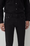 James Pamuklu Skinny Fit Normal Bel Dar Paça Jeans Erkek Kot Pantolon 0042487866 SİYAH