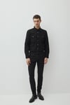 James Pamuklu Skinny Fit Normal Bel Dar Paça Jeans Erkek Kot Pantolon 0042487866 SİYAH