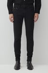 James Pamuklu Skinny Fit Normal Bel Dar Paça Jeans Erkek Kot Pantolon 0042487866 SİYAH