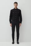 James Pamuklu Skinny Fit Normal Bel Dar Paça Jeans Erkek Kot Pantolon 0042487866 SİYAH