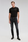 James Skinny Fit Dar Paça Jeans Erkek Kot Pantolon 0042485215 FÜME