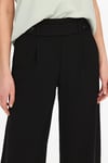 Jdy Jdygeggo Regular Fit Normal Bel Geniş Paça Kadın Pantolon 15208430 SİYAH