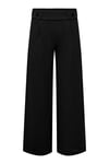 Jdy Jdygeggo Regular Fit Normal Bel Geniş Paça Kadın Pantolon 15208430 SİYAH
