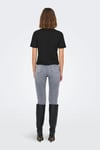Jdy Jdyrex % 100 Pamuk Regular Fit Yuvarlak Yaka Kadın T Shirt 15344612 SİYAH