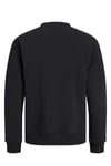 Jjaero Logolu Pamuklu Bisiklet Yaka Erkek Sweat 12298492 SİYAH