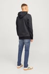 Jjalvis Pamuklu Relaxed Fit Kapüşonlu Yaka Erkek Sweat 12256848 SİYAH