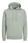 Jjbeau Pamuklu Regular Fit Kapüşonlu Erkek Sweat 12268436 YEŞİL