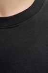Jjbrandon Pamuklu Regular Fit Logolu Bisiklet Yaka Erkek T Shirt 12288113 SİYAH