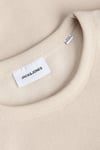 Jjcleveland Pamuklu Bisiklet Yaka Erkek Sweat 12298440 TAŞ
