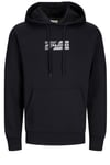 Jjcorp Pamuklu Logolu Regular Fit Kapüşonlu Erkek Sweat 12268422 SİYAH