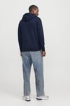 Jjcorp Pamuklu Logolu Regular Fit Kapüşonlu Erkek Sweat 12268422 LACİVERT