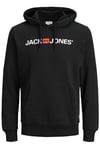 Jjecorp Old Logo Regular Kapüşonlu  12137054 Erkek Sweat 1213-7054 SİYAH