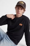 Jjrush Pamuklu Bisiklet Yaka Erkek Sweat 12298426 SİYAH