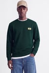 Jjrush Pamuklu Bisiklet Yaka Erkek Sweat 12298426 KOYU YEŞİL